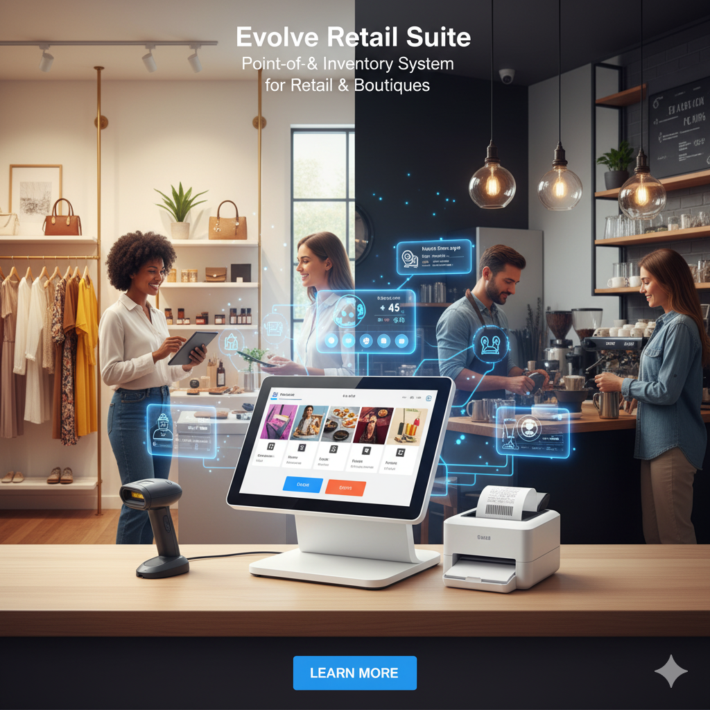 GTS POS Point-of-Sale and Inventory Management system interface.